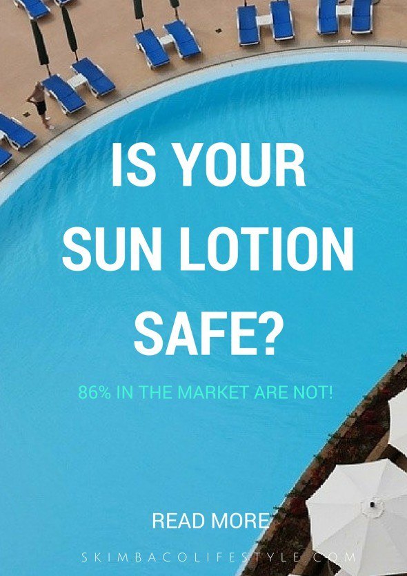Time to really think about SUNSCREEN. Shocking news is that most sun lotions in the market contain chemicals, which are bad for you and your family, the good news is that I have a list of twenty products right here for you, and you can check how your sunscreen measures up. Read more about the safety concerns and sun lotions, and then see is your sun lotion on the safe side – if not, consider changing, you can never be too safe, right?