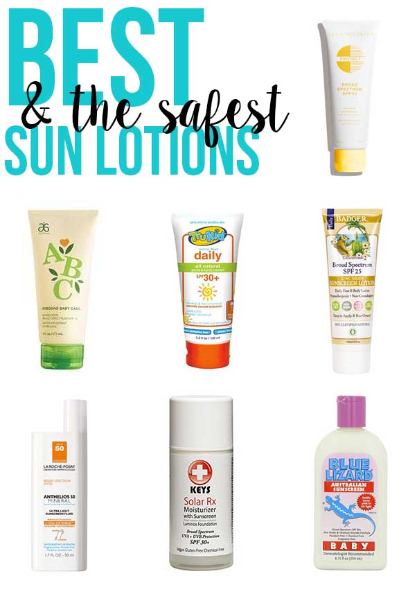 Is your sunscreen safe? Great info how to know if your sun lotion is safe, and a list of the best sun lotions to choose from https://skimbacolifestyle.com/2008/04/is-your-sunscreen-safe.html