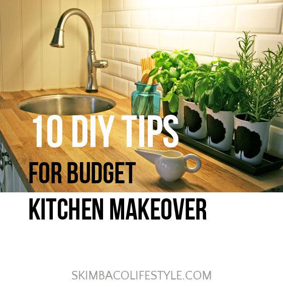 Budget kitchen makeover ideas via @skimbaco