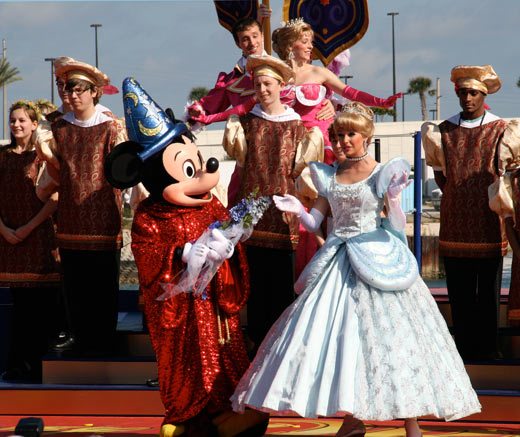 Disney Dream Christening, princesses, inaugural