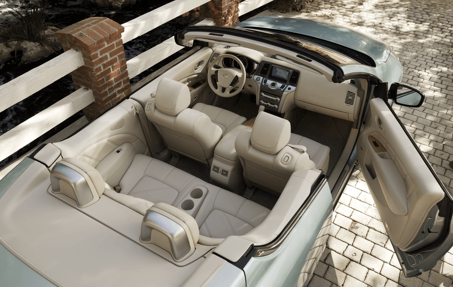 Nissan Murano Cross Cabriolet interior pictures