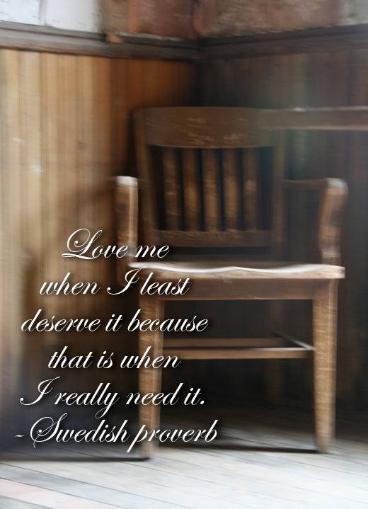 inspirational quote about love, swedish proverb about love