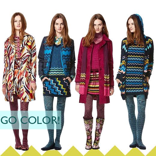 Missoni for Target clothing & fashion collection Fall 2011, shoes, accessories, Missoni for Target lookbook photos