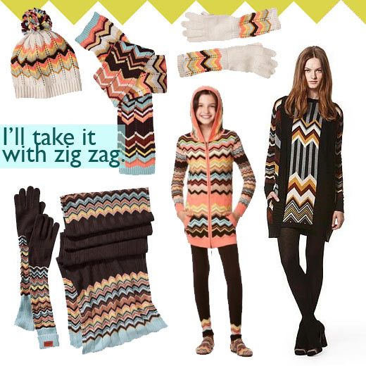 Missoni for Target clothing & fashion collection Fall 2011, shoes, accessories, Missoni for Target lookbook photos
