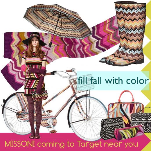 Missoni for Target clothing & fashion collection Fall 2011