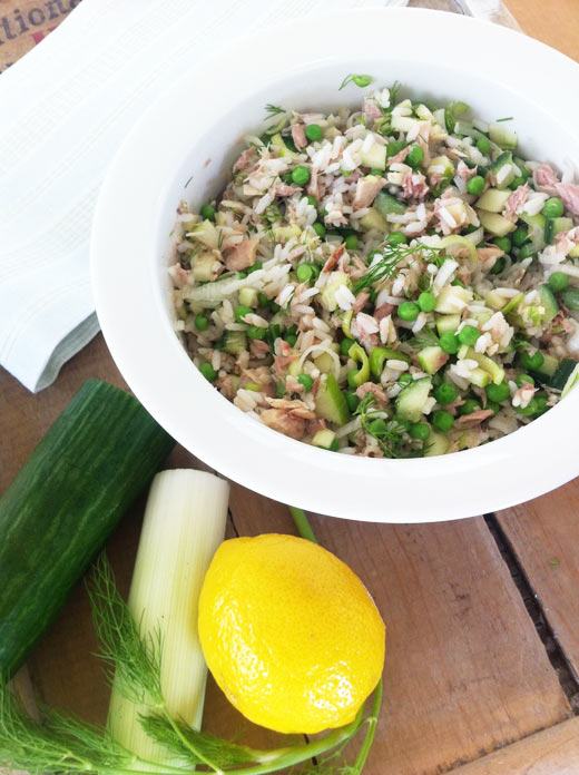 Finnish Tuna Salad photo, no mayonnaise tuna salad, healthy tuna salad