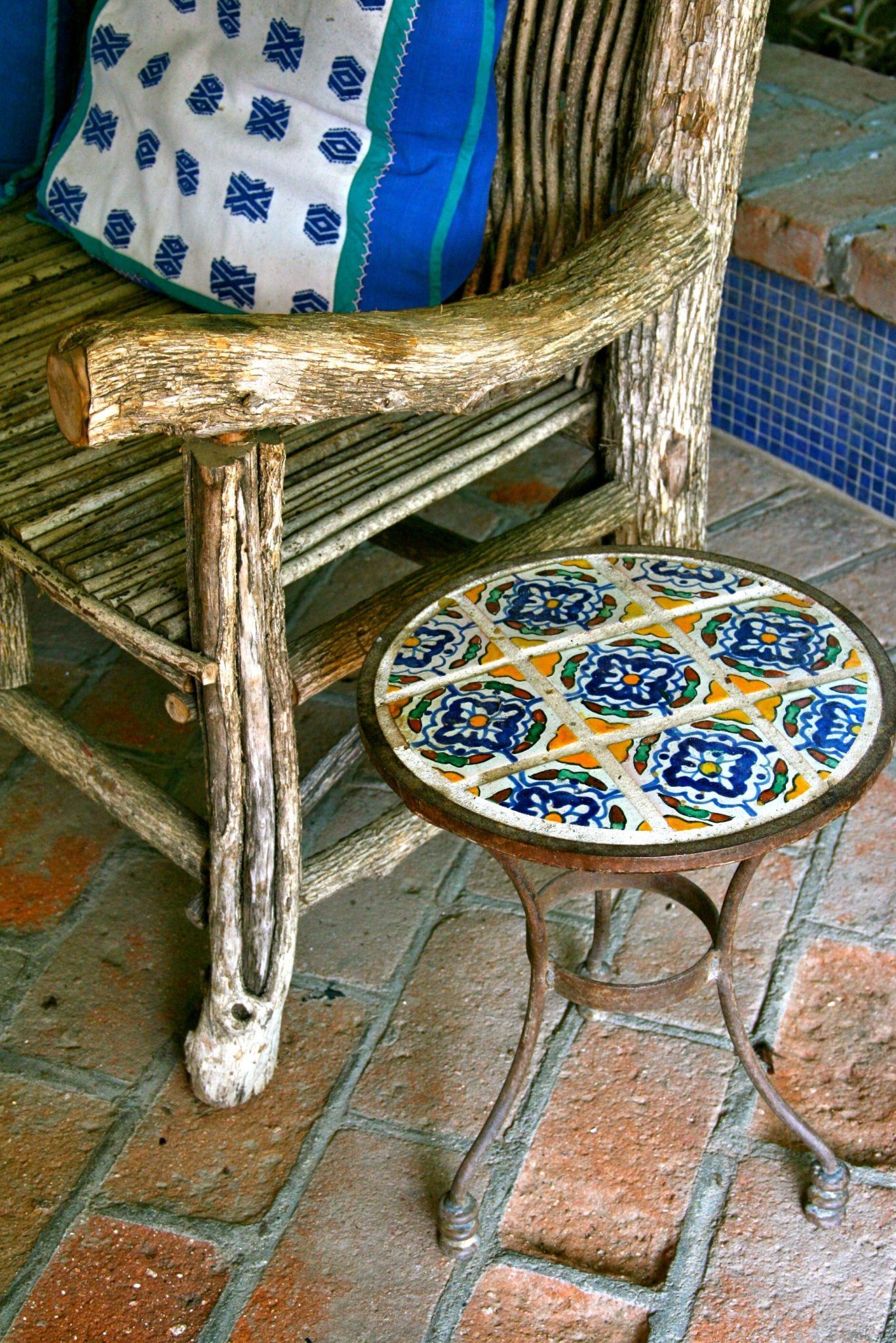 rustic Mexican decorating style