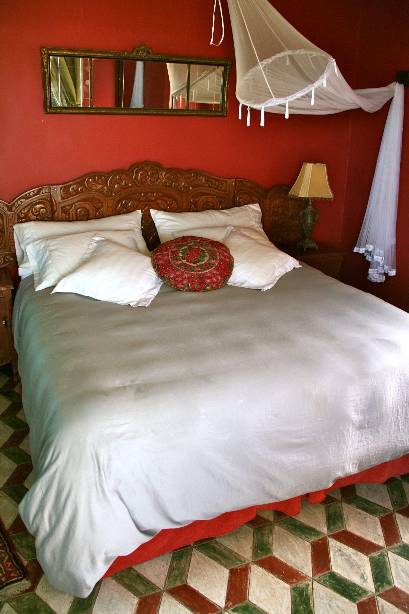 bedroom in Hotel California, Mexican style bedroom