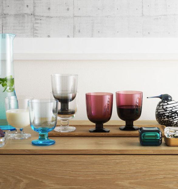 Iittala Lempi Glass Designed by Matti Klenell, lempi lasi, Iittala, everyday glass, wine glass, designer stackable glass