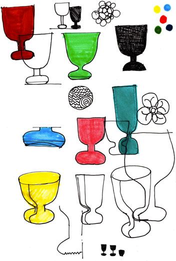 Iittala Lempi Glass Designed by Matti Klenell, lempi lasi, Iittala, everyday glass, wine glass, designer stackable glass