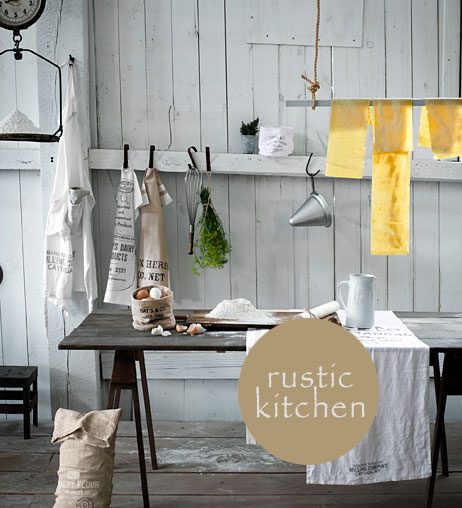 rustic kitchen photo