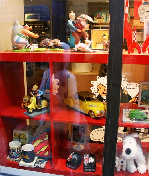 Tintin products, Tintin store