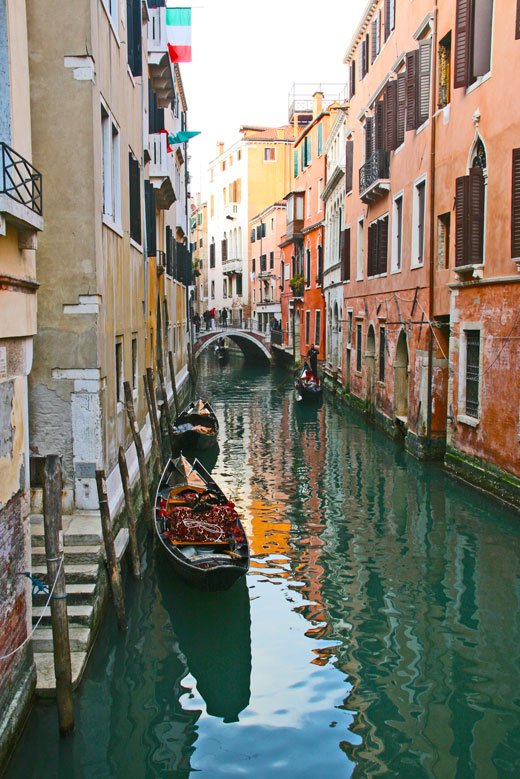 Italy travel photos, canals of Venice