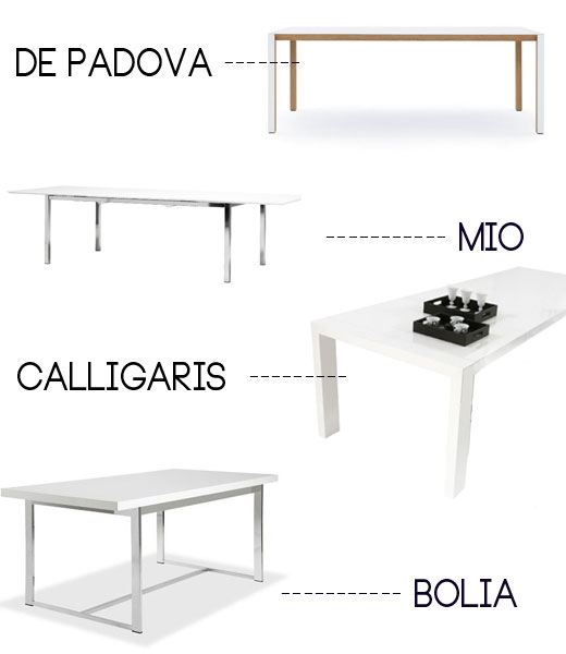 modern white dining tables, shopping, swedish dining tables