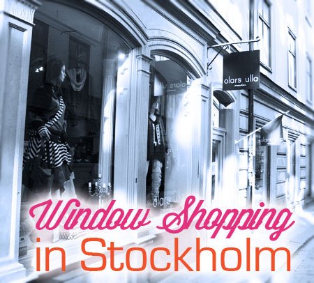 window shopping in stockholm gamla stan in sweden, shopping in Stockholm, Gamla Stan store windows