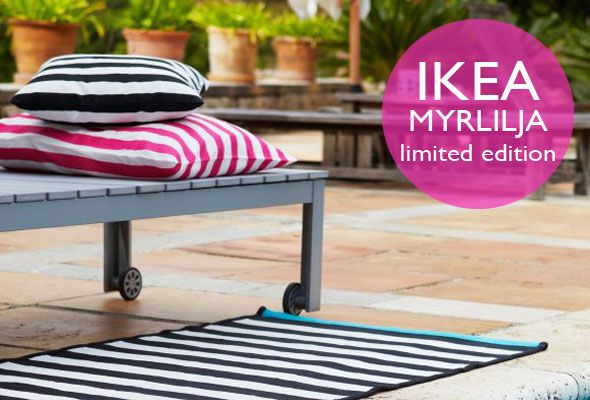 IKEA MYRLILJA now available in the stores as seen on https://skimbacolifestyle.com/2012/05/ikea-myrlilja.html, IKEA, outdoor living, inexpensive summer textiles