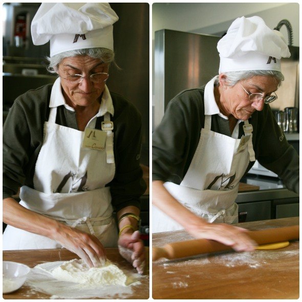 Pastamaking in Casa Artusi as seen on https://skimbacolifestyle.com/2012/08/making-pasta-in-italy.html 