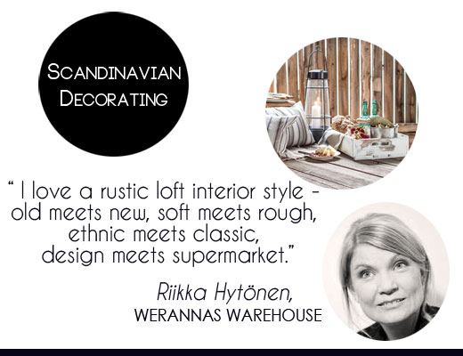 Scandinavian natural home decorating style tips, rustic home decor