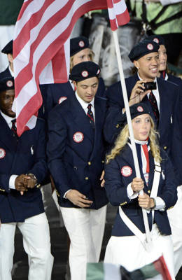 Ralph Lauren Olympic outfits, opening ceremony London 2012