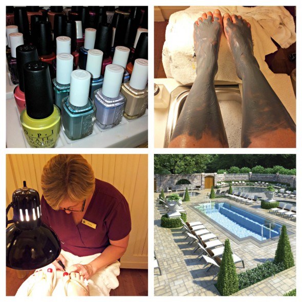 Pampering at the Spa. A new spa garden will be opening soon.