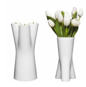 Sagaform Upside Down Vase Candlestick Holder, scandinavian deisgn, swedish design, design gifts, christmas gifts