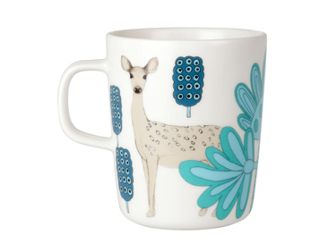 scandinavian design gift, marimekko mug