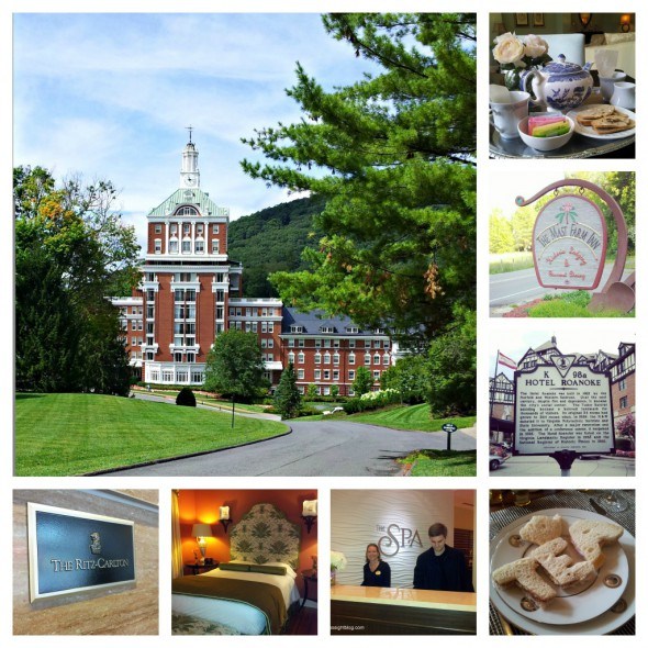 Homestead Resort,  Ritz-Carlton Charlotte, Mast Farm Inn, Ballantyne Hotel and Lodge, and the Hotel Roanoke