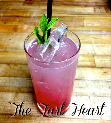 the tart heart cocktail