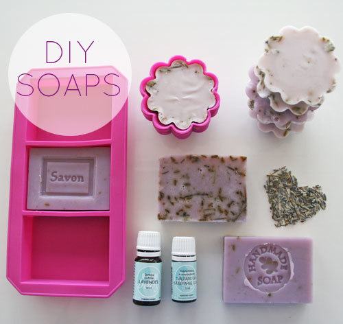 how to make DIY soaps at home