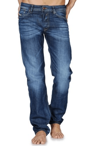 diesel straight leg jeans for men