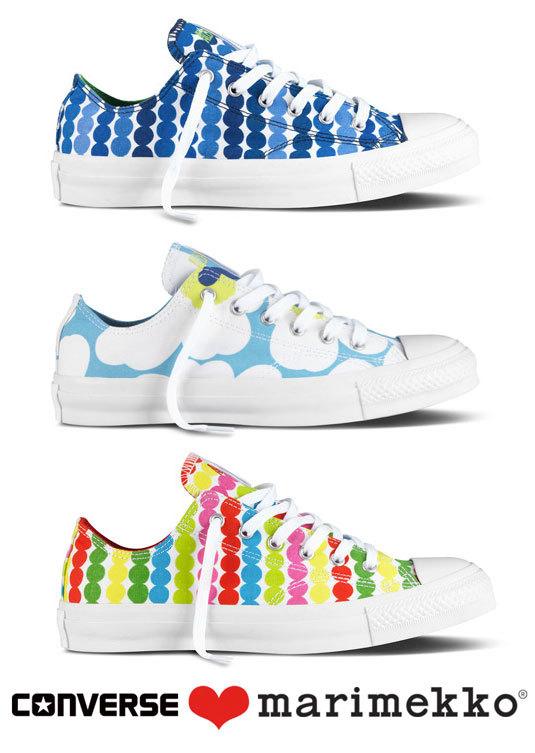 In addition, Chuck Taylor All Star will wear two more prints: Unikko, one of the most iconic Marimekko patterns, designed by Maija Isola in 1964, and Räsymatto, inspired by colourful rag rugs and designed by Maija Louekari in 2009.