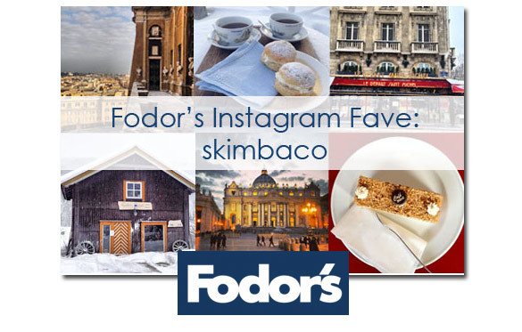 Fodor's follow favorite Instagram travel account: Skimbaco, travel blogger on Instagram