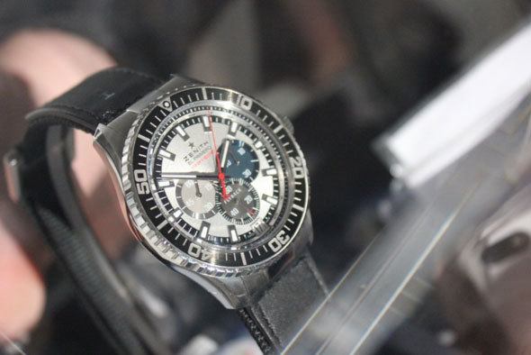 Felix Baumgartner's watch at Baselworld
