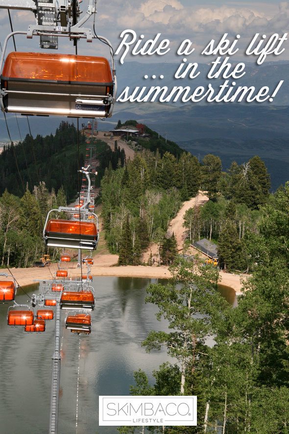 Bucket list: ride a ski lift on the summertime