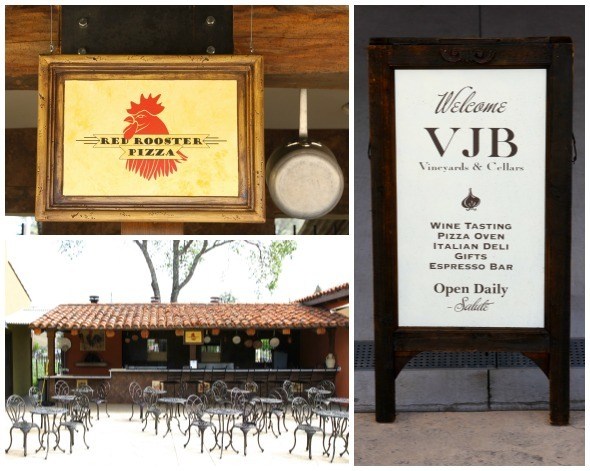 VJB Vineyard and Cellars Pizza