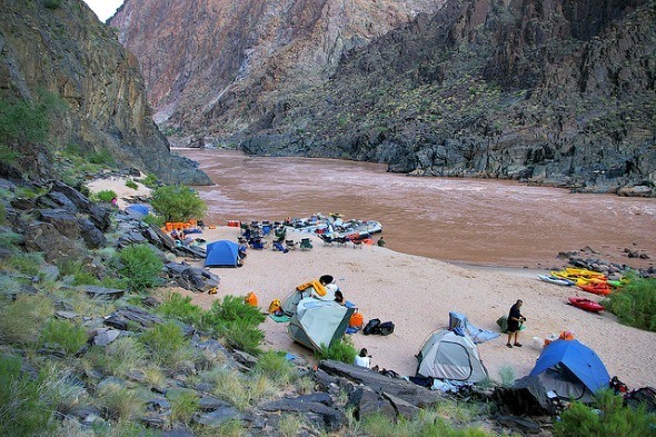 Camping on the Grand Canyon I @Gene17Kayaking