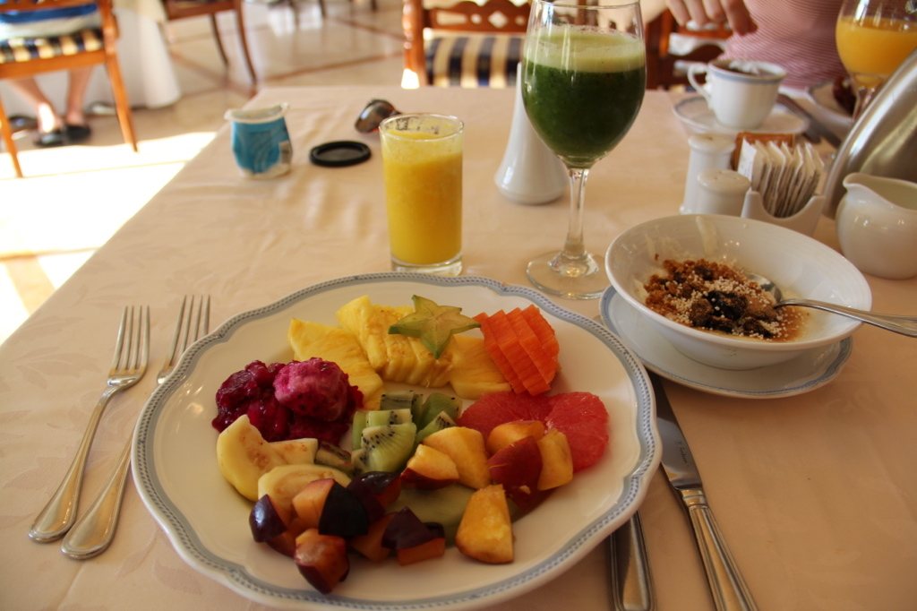 Playa del Carmen resort breakfast