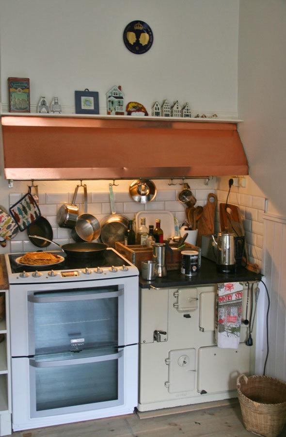 Country kitchen stove