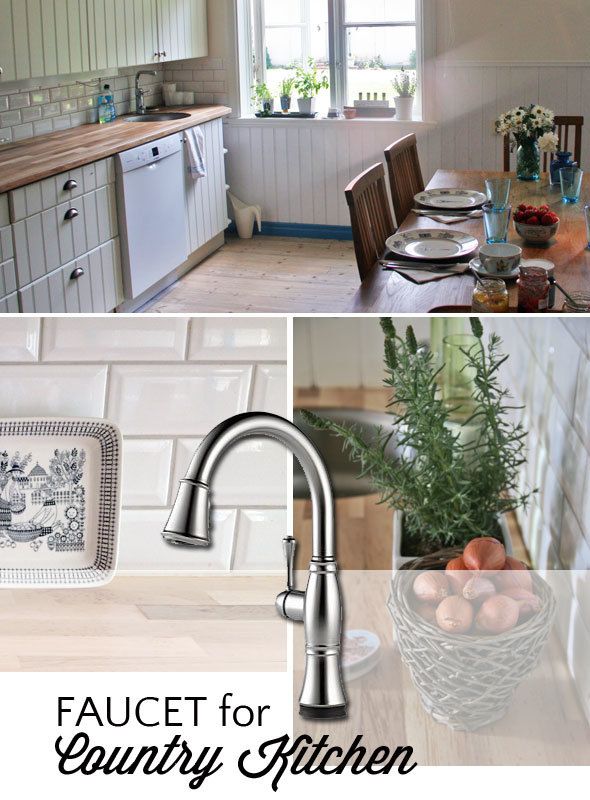 Faucet for country kitchen
