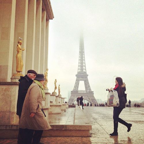 Instagram travel photo by @skimbaco - Eiffel tower in Paris