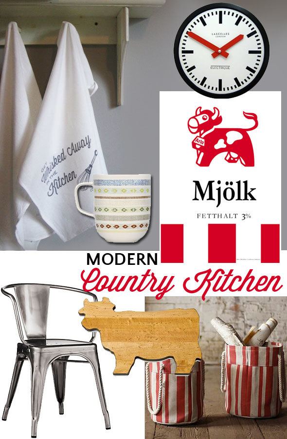 Perfect products for modern country kitchen picked by Katja Presnal | https://skimbacolifestyle.com/2013/08/modern-country-kitchen.html