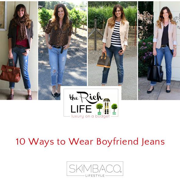 10 ways to wear the boyfriend jeans