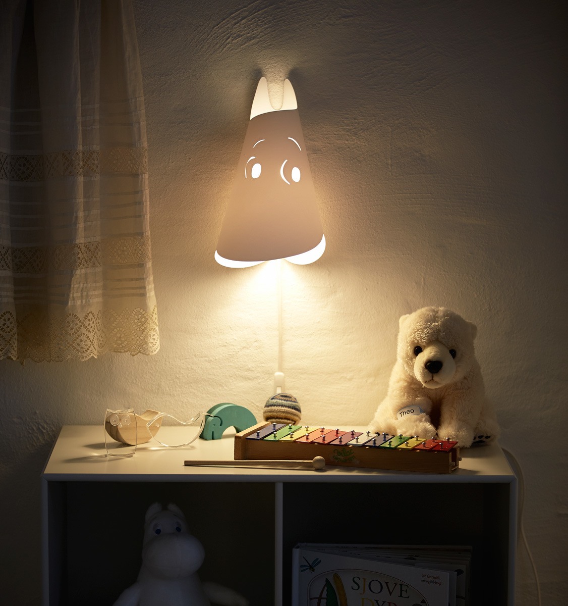Moomin by Le Klint wall lamp