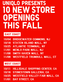 uniqlo store openings in the USA