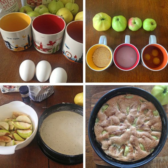 how to make an easy apple cake