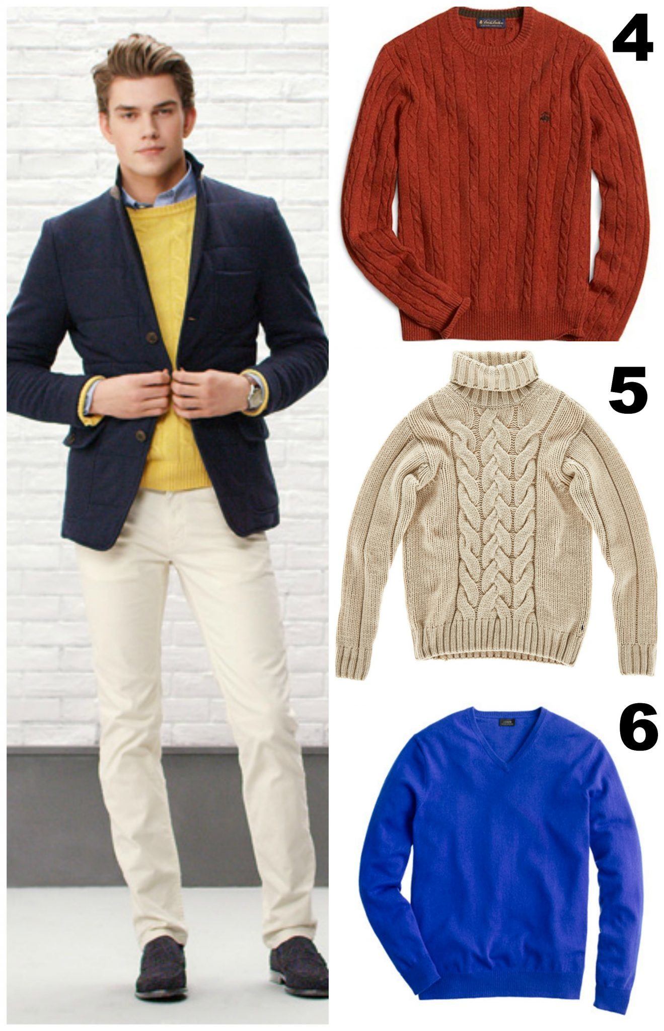 Men Fall Sweaters