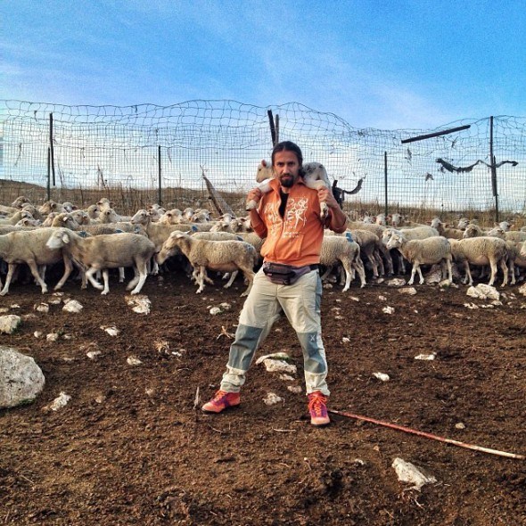 shepherd in Abruzzo