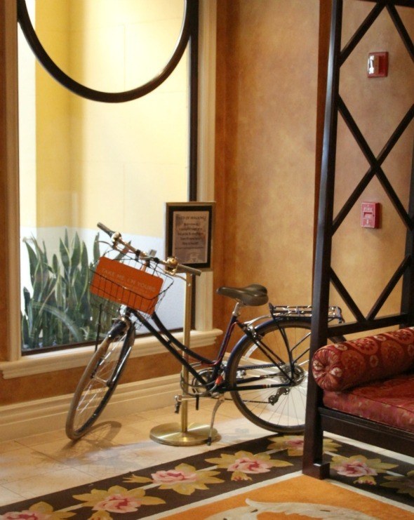 Hotel Monaco Bikes Available to Guests 