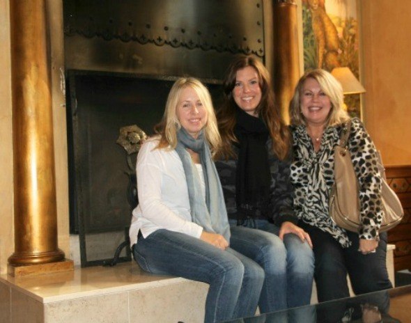 Kim, Adrienne and Heather at Hotel Monaco in San Francisco 