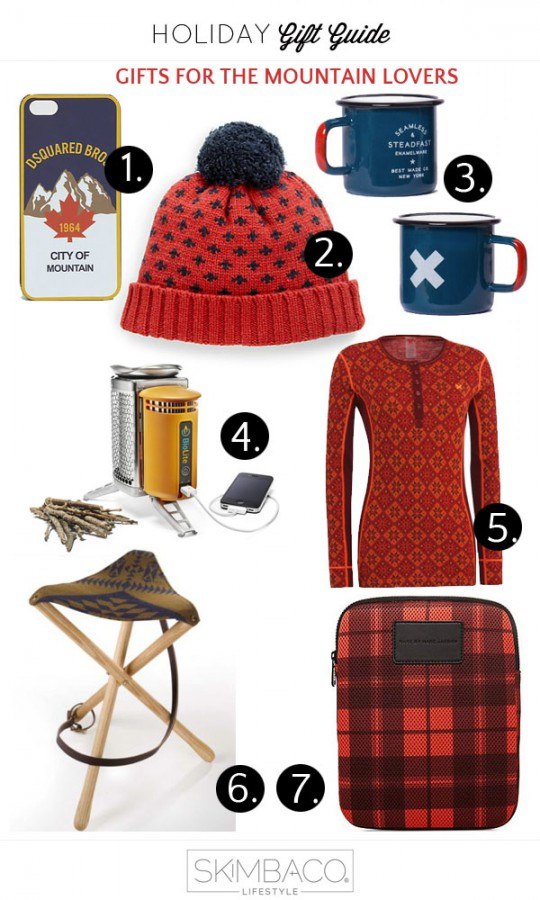 gifts for outdoorsy type mountain lover from @skimbaco